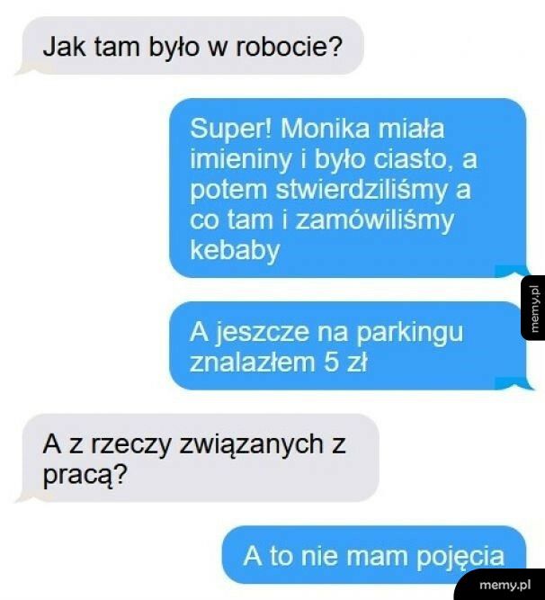 Wieści z pracy