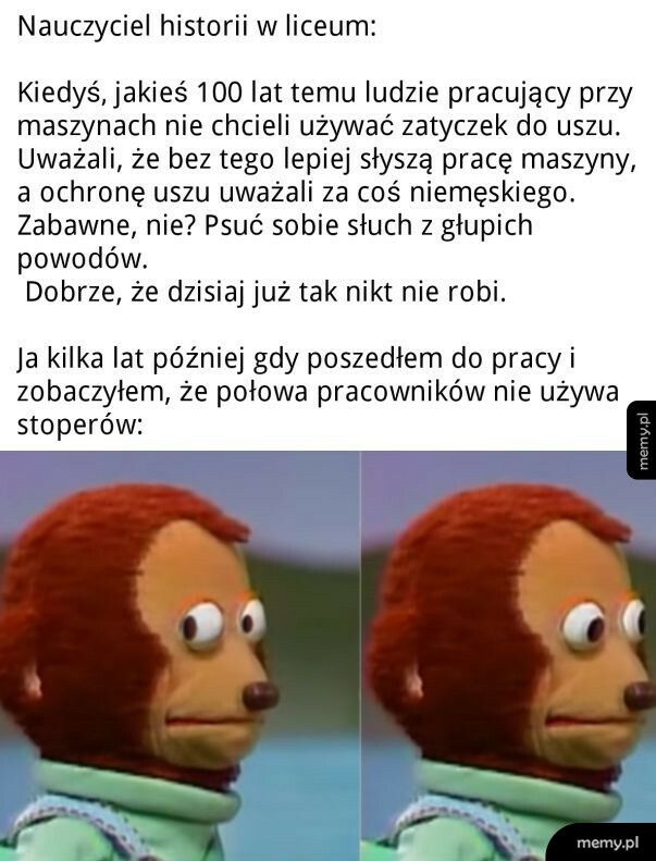 Głupota nie przeszła do historii