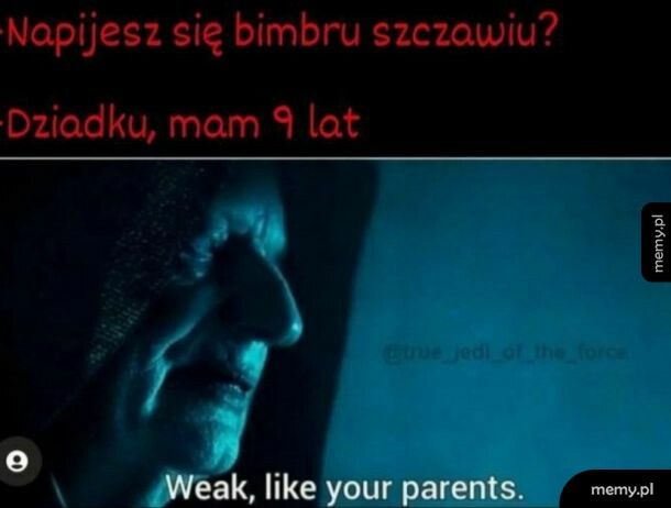 Słabiak.