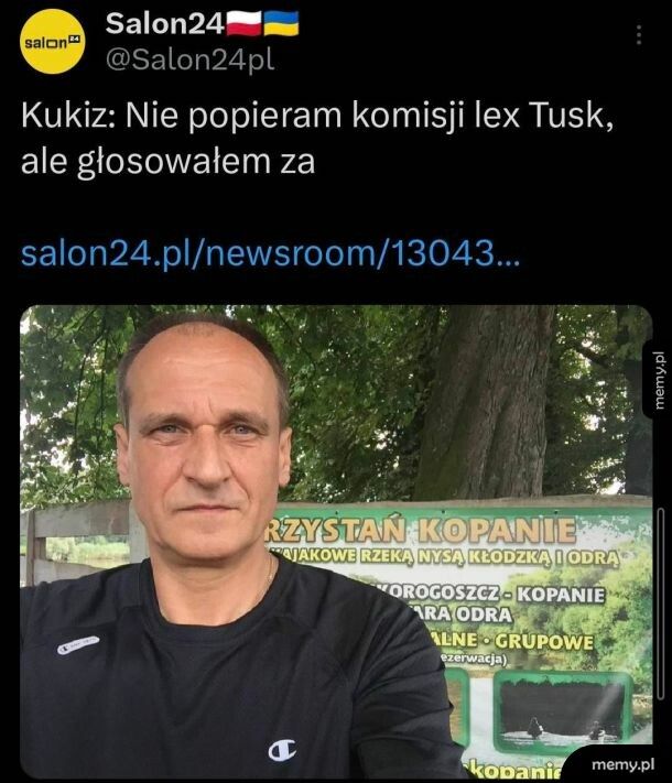 "Jestem za a nawet przeciw"