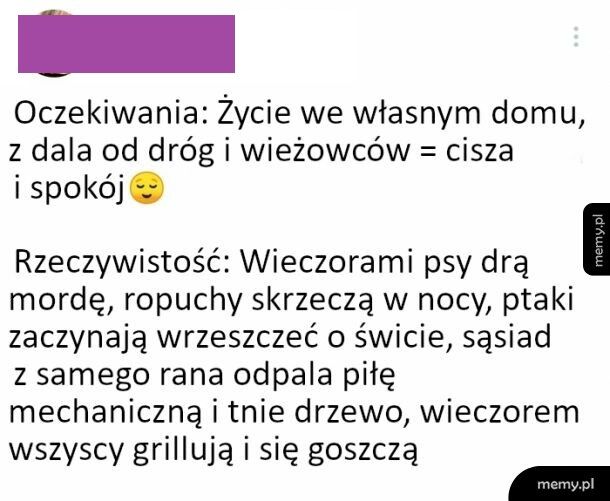 Mieszkanie na wsi