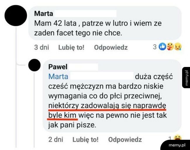 Każdy pociesza jak może