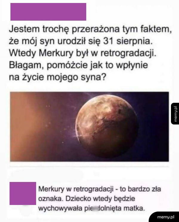 Merkury w retrogradacji