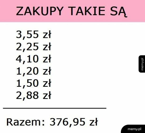 Zakupy