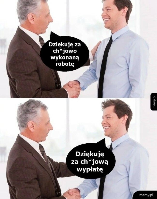 Podziękowania za współpracę