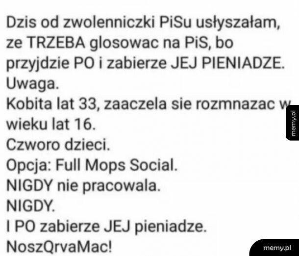 PO idzie po "JEJ" Pienadze XD