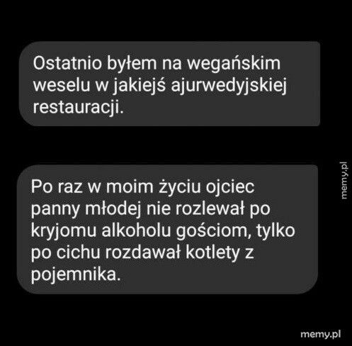 Wegańskie wesele