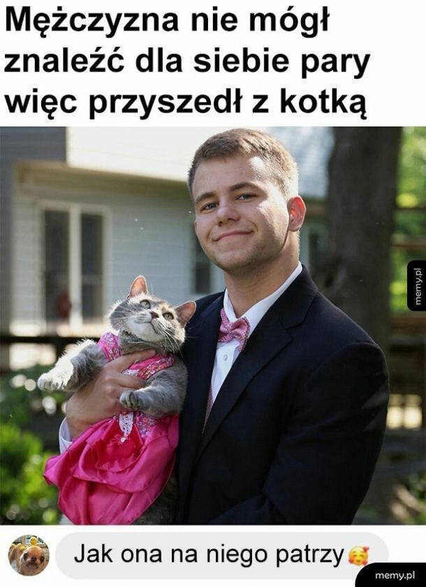 Widać, że kocha