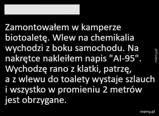 Biotoaleta w kamperze