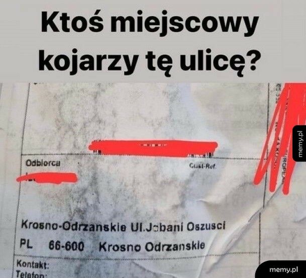 Nazwa ulicy