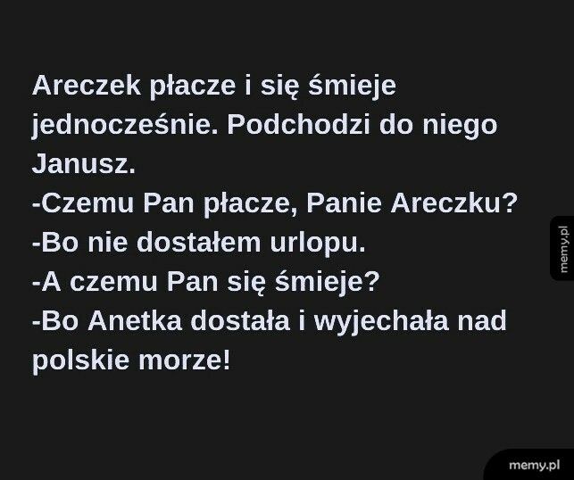 Emocje Areczka