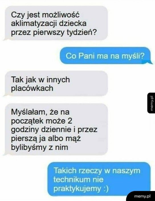 Aklimatyzacja dziecka