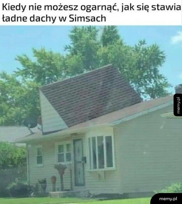 Dachy w The Sims