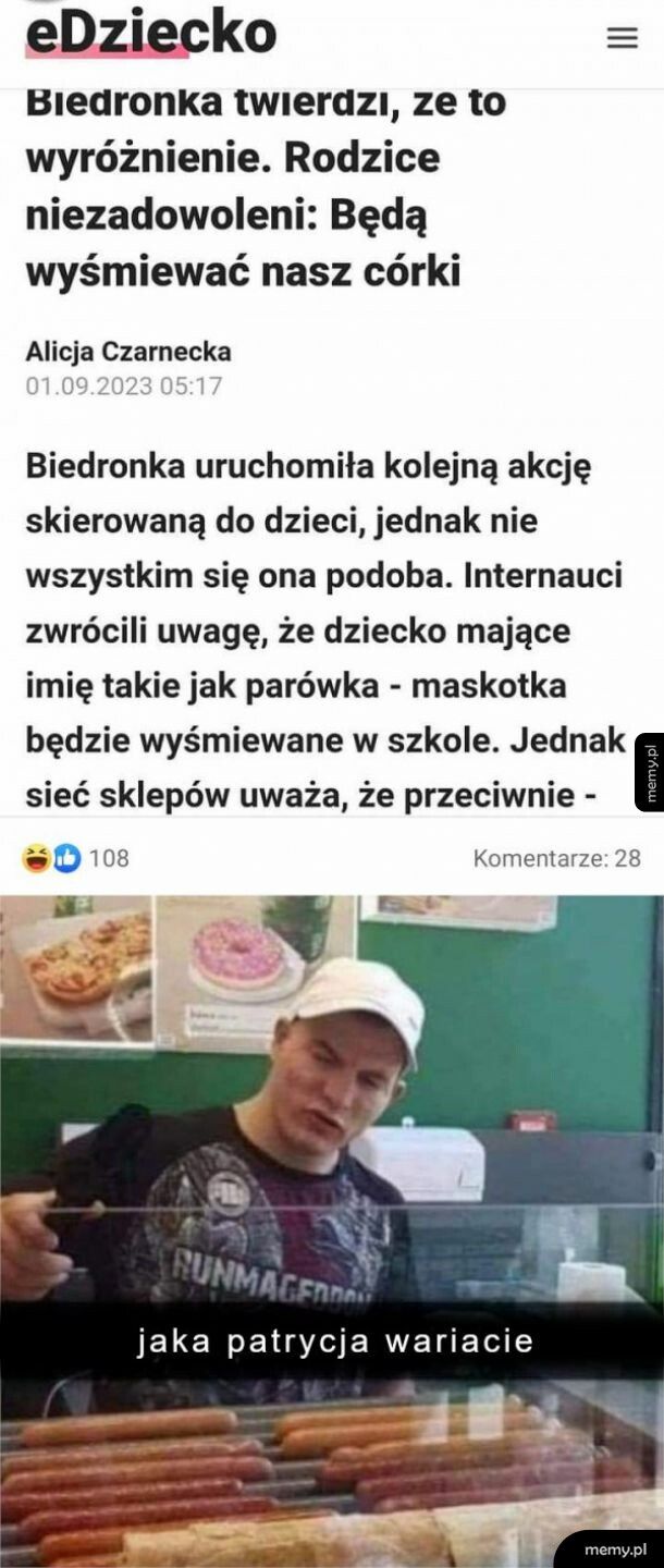 Parówka Patrycja