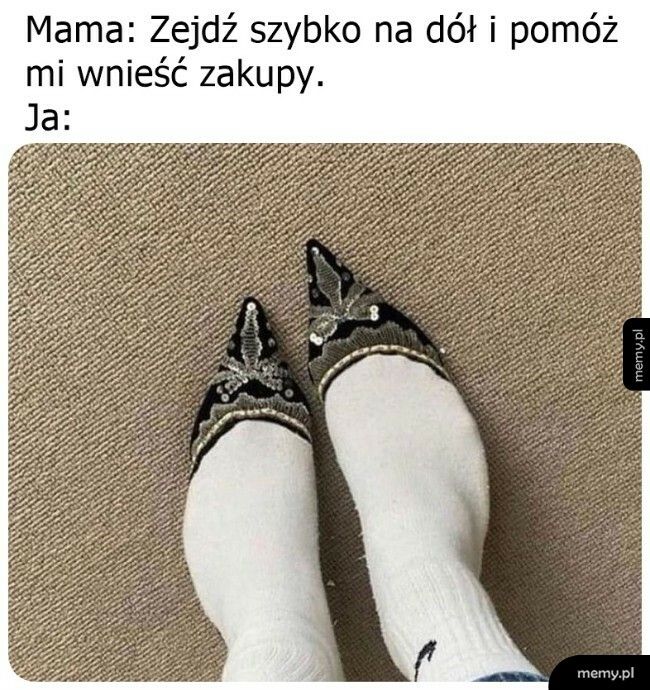 Już pędzę!