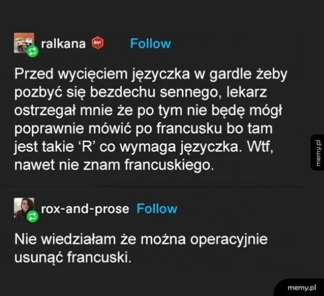 Wycięcie języczka podniebiennego