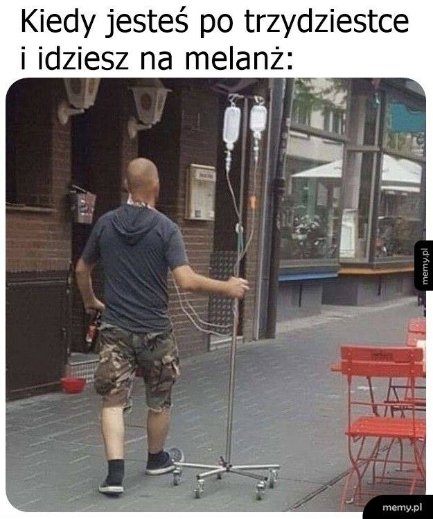 Melanż po trzydziestce