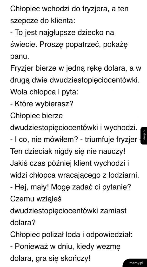 Najgłupsze dziecko na świecie