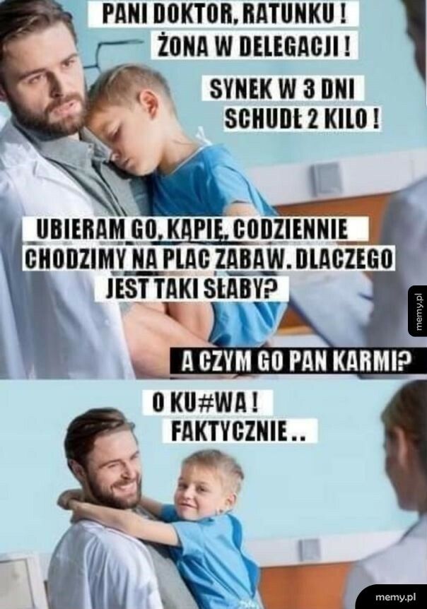 Zmartwiony ojciec