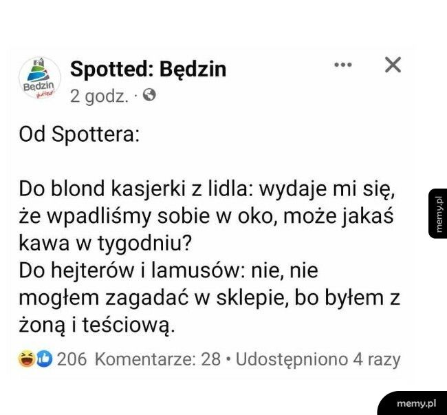 Wiadomość do kasjerki