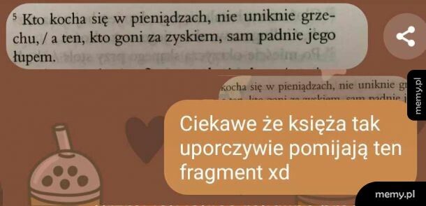 Czarno na białym napisane w Bilblii, a tamci i tak robią swoje