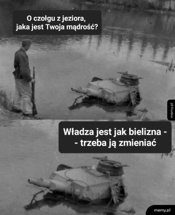 Czołg z jeziora