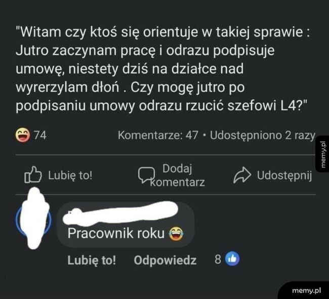 Nowa pracownica