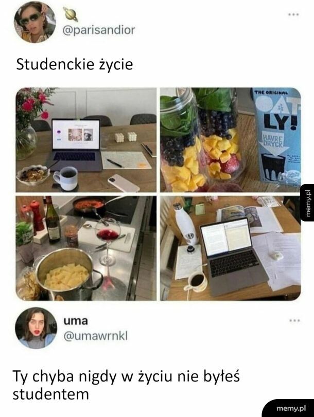 Studenckie życie tak nie wygląda