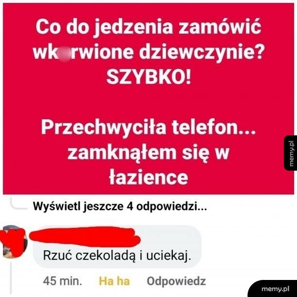 Wkurzona dziewczyna