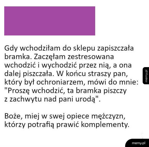 Piszczące bramki w sklepie