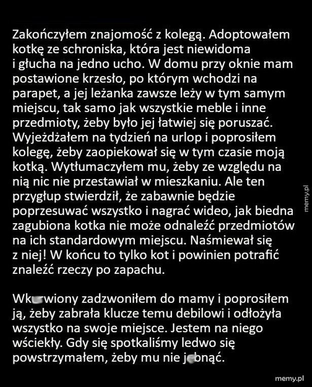 Głupi i nieodpowiedzialny kolega