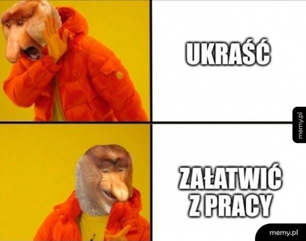 "Załatwić" z pracy