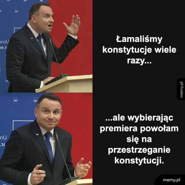 Wuc przemówił