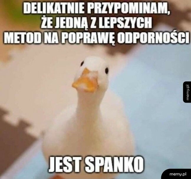 Sposób na poprawę odporności