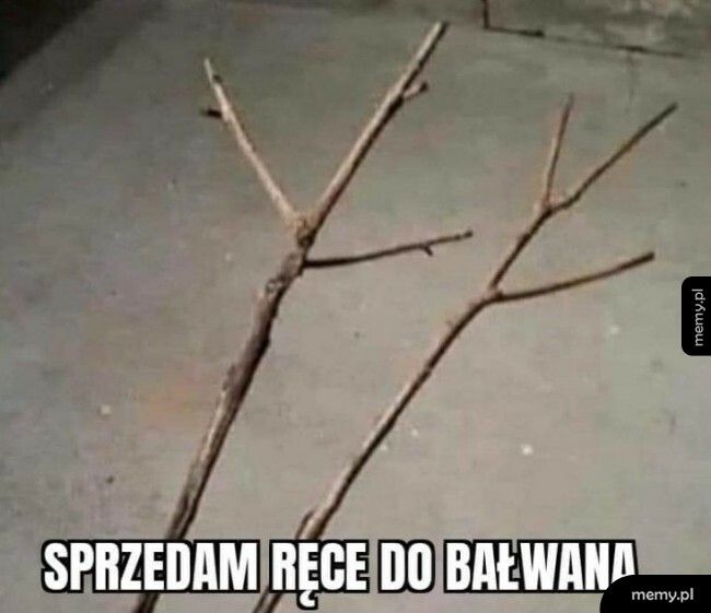 Ręce do bałwana