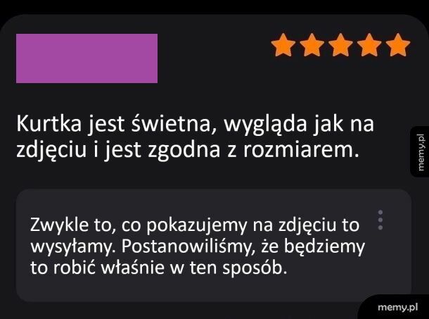 Taką mają politykę w firmie