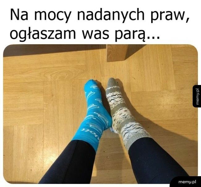 Kiedy skończyły się sparowane skarpetki