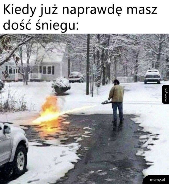 Ostateczne rozprawienie się ze śniegiem