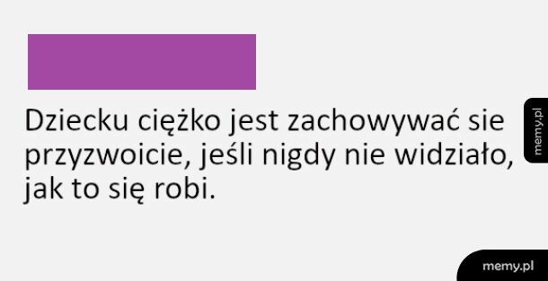 Przykład idzie z góry