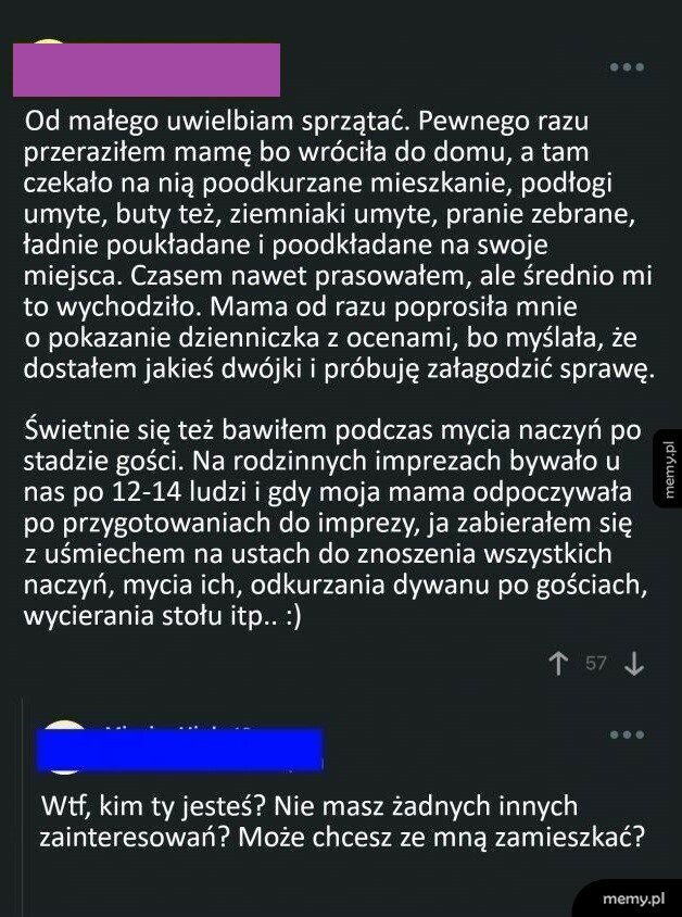 Miłośnik sprzątania