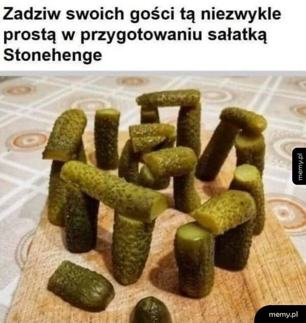Sałatka Stonehenge