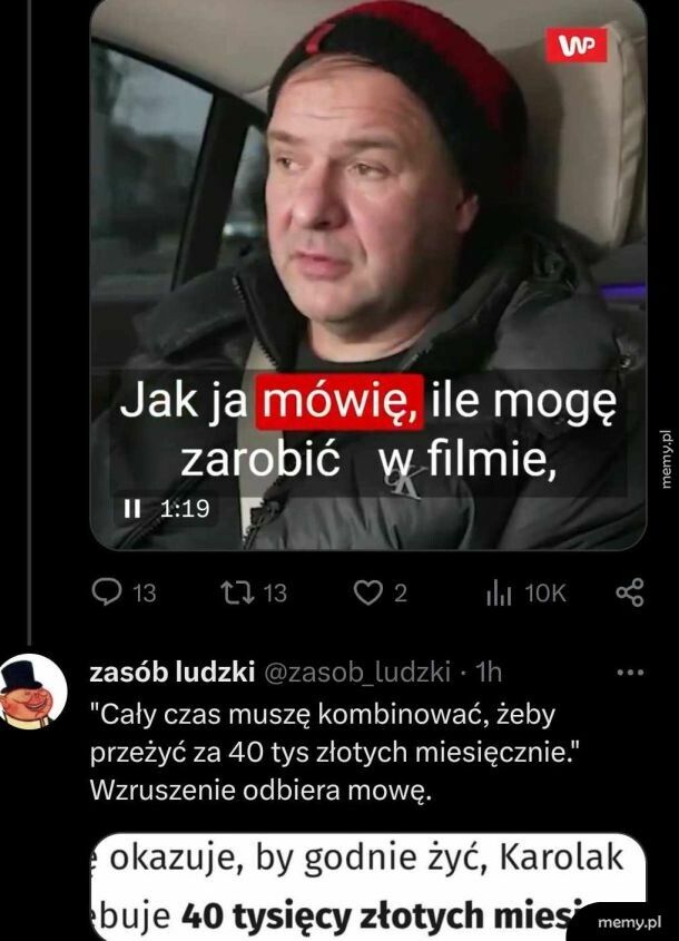 "Za 40K to dobrze można żyć tylko na prowincji"