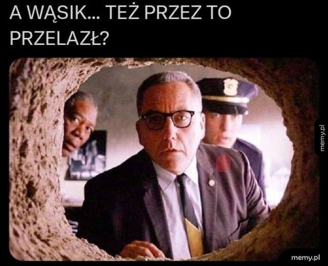 Posmarował masłem