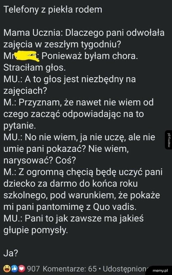 Telefon od szalonej mamusi