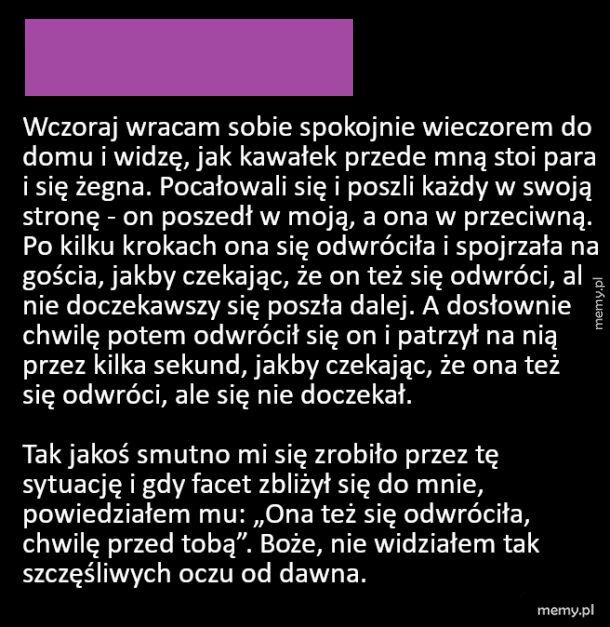 Szczęśliwe zakończenie dnia