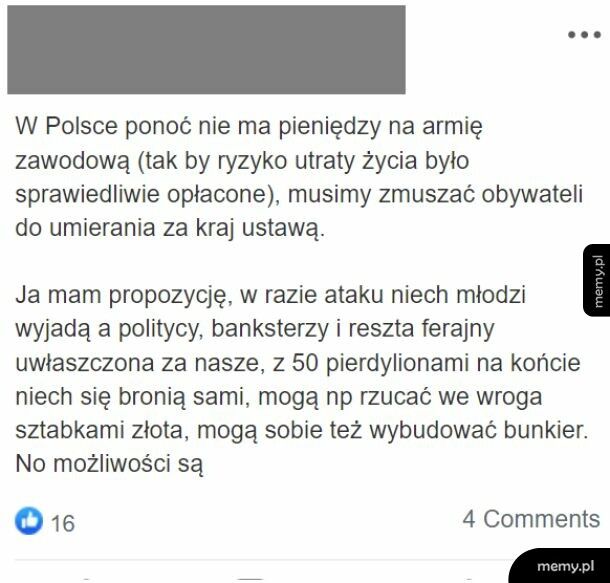 Umieraj za kraj, król i kapłani muszą żreć (a są nienażarci)