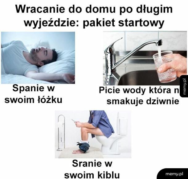 Wracanie do domu po długim wyjeździe: pakiet startowy