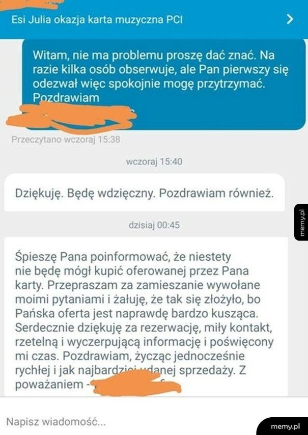 Niesamowicie kulturalny człowiek