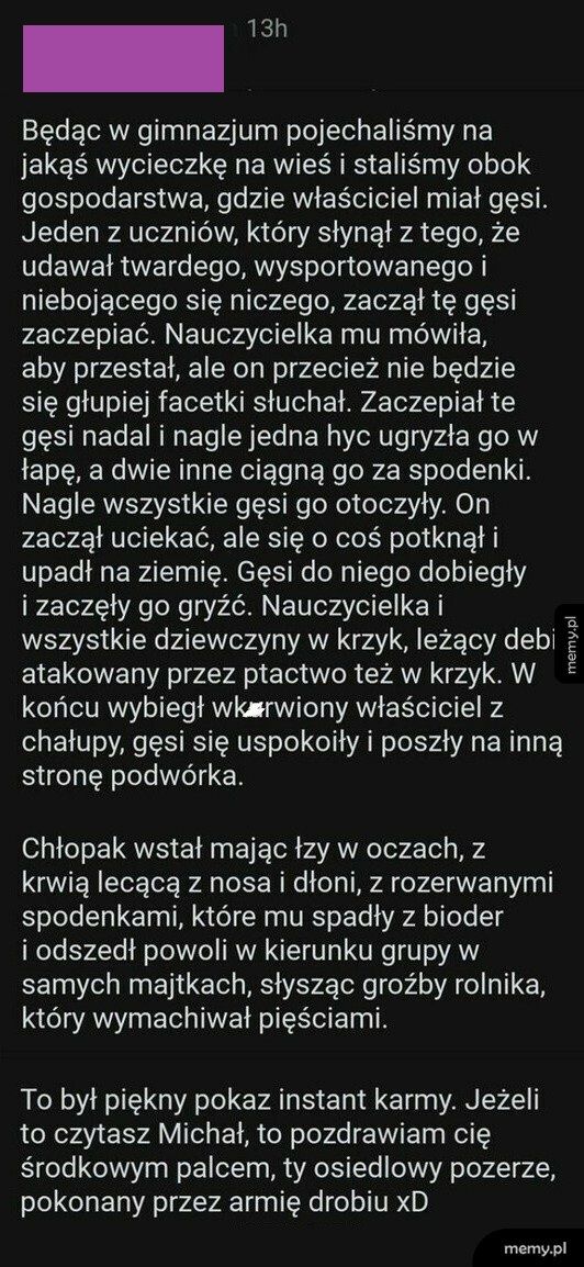 Szkolna wycieczka na wieś