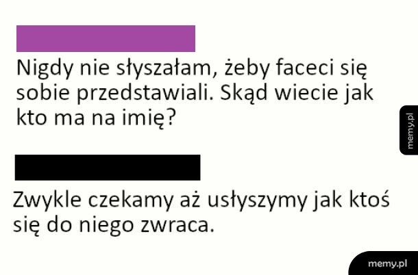 Jak poznają się faceci